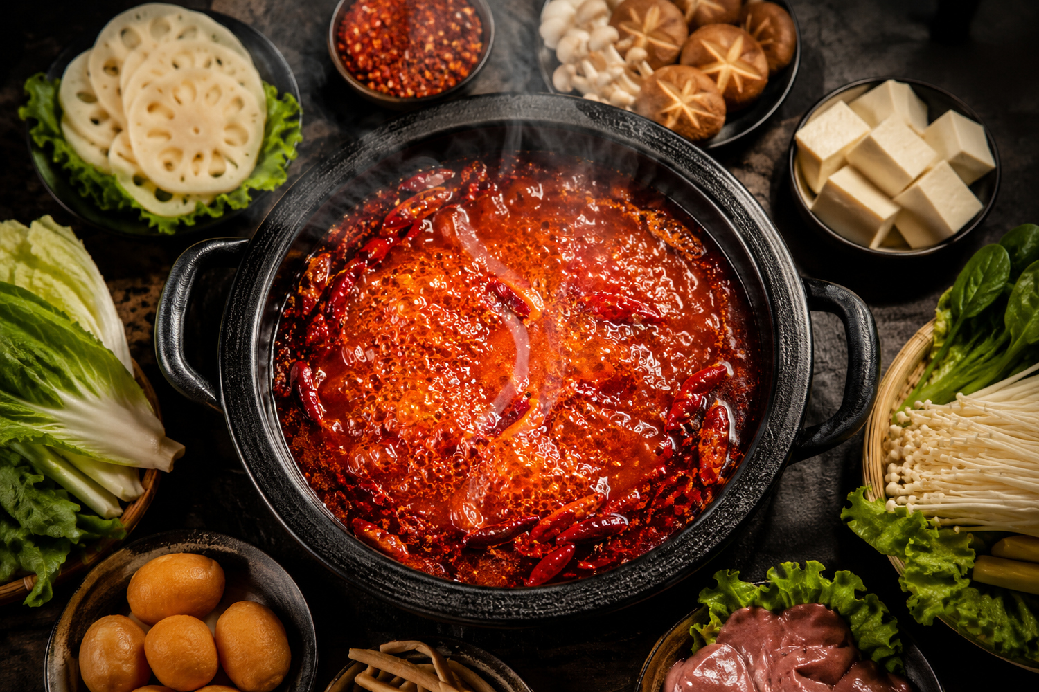 Malatang hot pot soup base wholesale supplier Southeast Asia J-Origin Foods