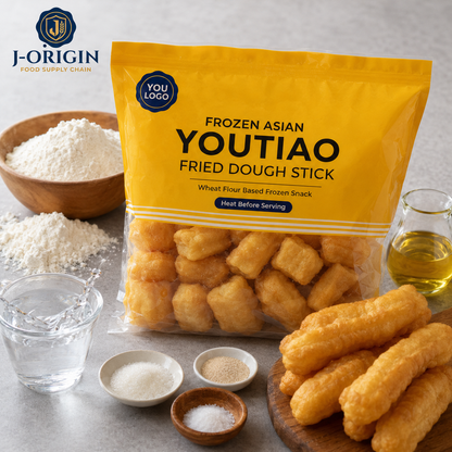 Frozen Youtiao Fried Dough Stick — 500g | OEM Private Label