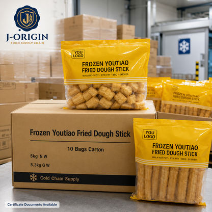 Frozen Youtiao Fried Dough Stick — 500g | OEM Private Label