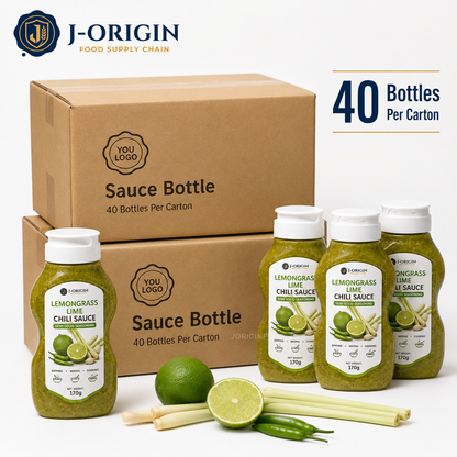 Lemongrass Lime Chili Sauce | Ready-to-Use Semi-Solid Seasoning | Restaurant Foodservice Retail | OEM Private Label | 170g