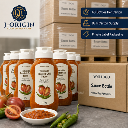 Tamarillo Tree Tomato Roasted Chili Sauce – Tangy Spicy Dipping Sauce (170g)
