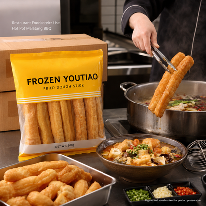 Frozen Youtiao Fried Dough Stick — 500g | OEM Private Label