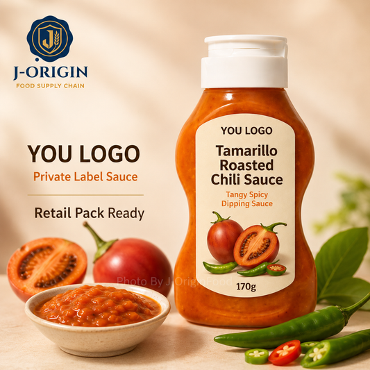 Tamarillo Tree Tomato Roasted Chili Sauce – Tangy Spicy Dipping Sauce (170g)