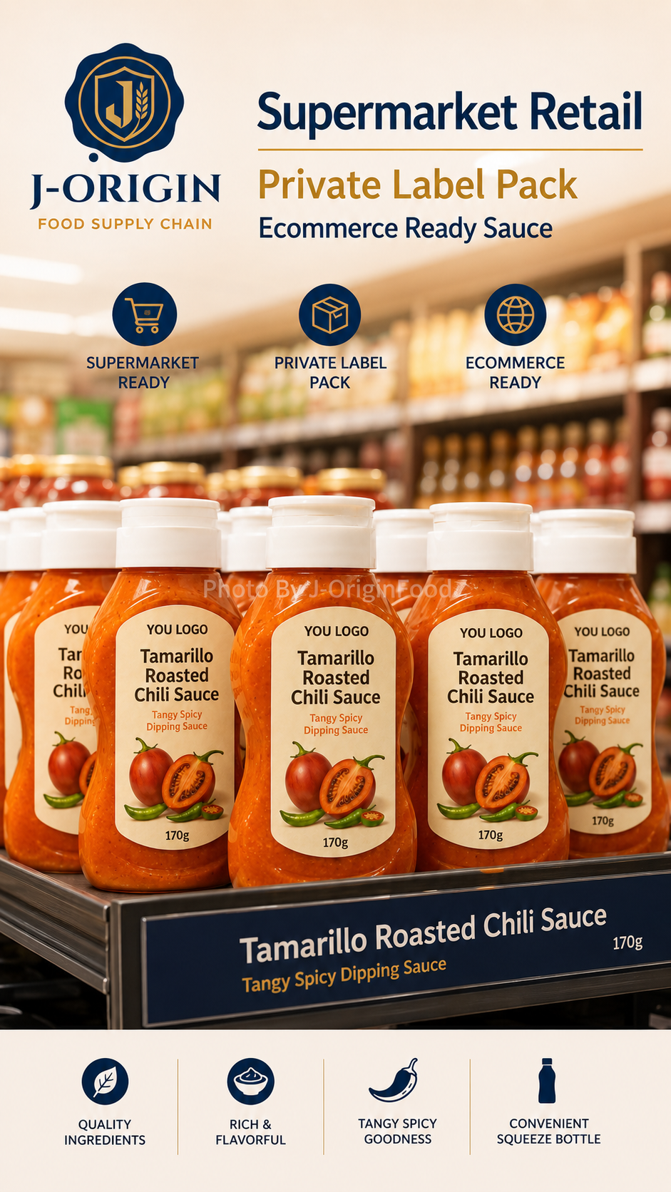 Tamarillo Tree Tomato Roasted Chili Sauce – Tangy Spicy Dipping Sauce (170g)