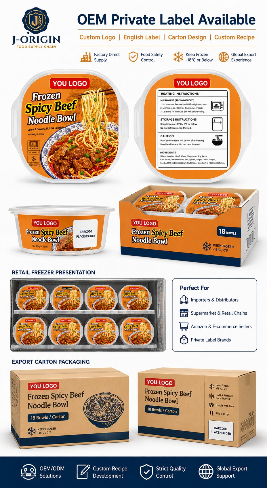 Frozen Spicy Beef Noodle Bowl