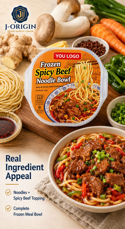 Frozen Spicy Beef Noodle Bowl