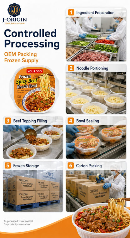 Frozen Spicy Beef Noodle Bowl