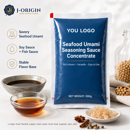 Seafood Umami Seasoning Sauce Concentrate | OEM Private Label | 500g
