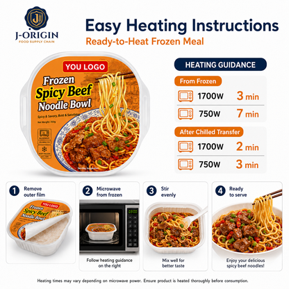 Frozen Spicy Beef Noodle Bowl