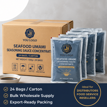 Seafood Umami Seasoning Sauce Concentrate | OEM Private Label | 500g