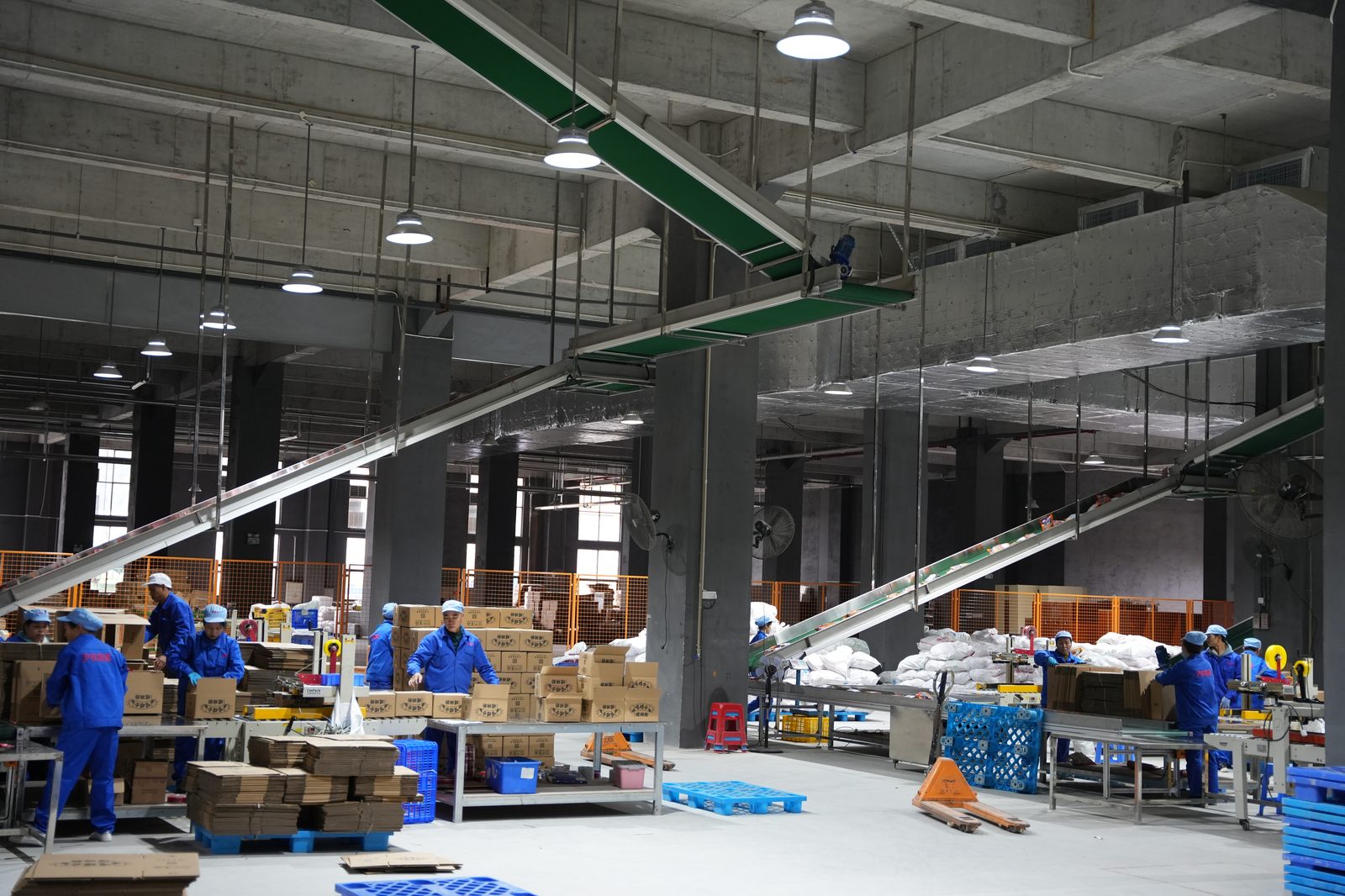 Food production facility and warehouse in China for export
