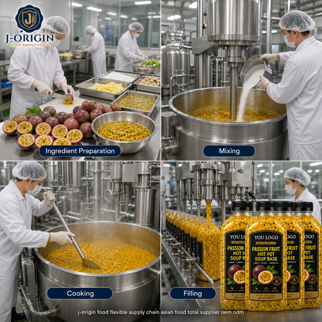 Yunnan Passion Fruit Tomato Hot Pot Soup Base | Tangy Fruity Flavor | 200g Retail & Bulk Foodservice