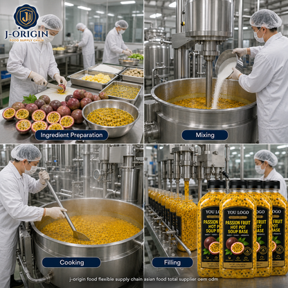 Yunnan Passion Fruit Tomato Hot Pot Soup Base | Tangy Fruity Flavor | 200g Retail & Bulk Foodservice