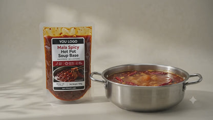 Mala Spicy Hot Pot Soup Base | Concentrated | 500g | OEM & Wholesale