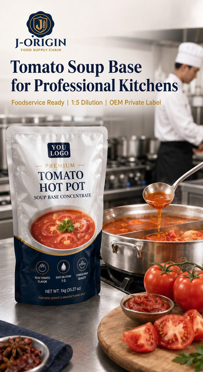 Tomato Hot Pot Soup Base Concentrate | 500g | Foodservice & OEM Wholesale