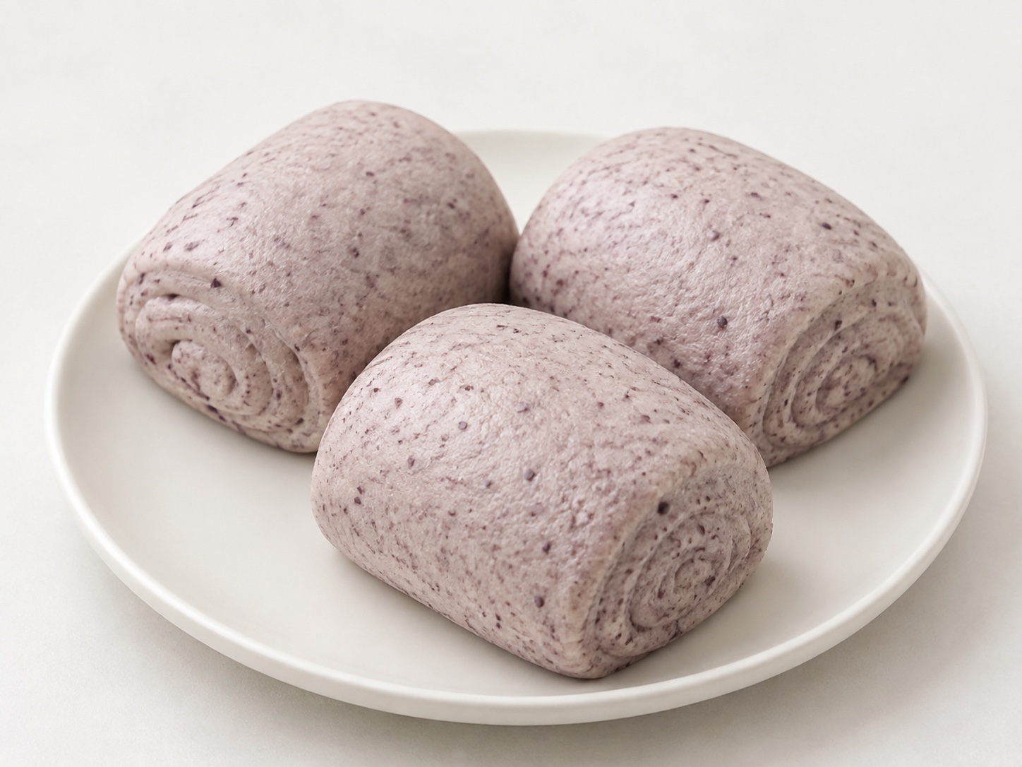 Purple Rice Mantou · Appearance illustration