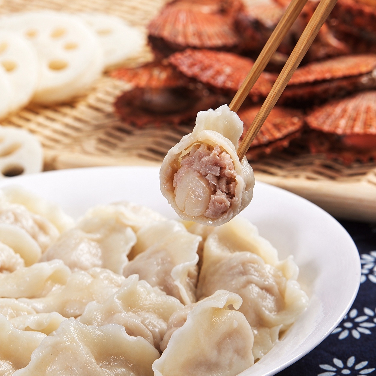 Scallop Dumplings · Appearance illustration