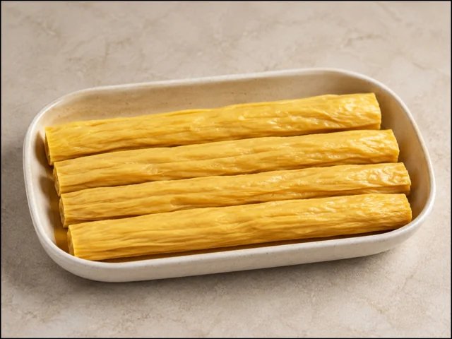 Palitos de piel de tofu para hot pot
