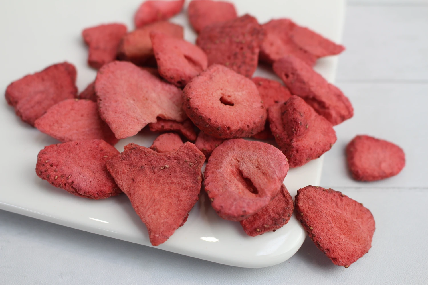 Freeze-dried fruits